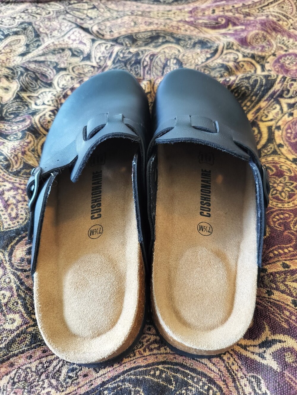 Cushionare HANA Women's 7½M Black Slip-On Clog - Picture 3 of 7